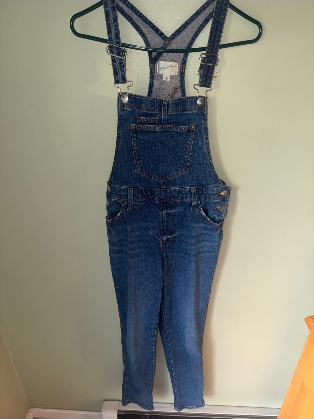 Universal Thread Women’s Classic Blue Denim Overalls - Size 2